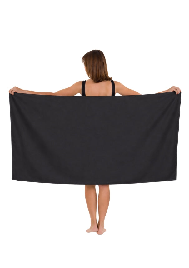 Mdumbi Black Waffle Towel