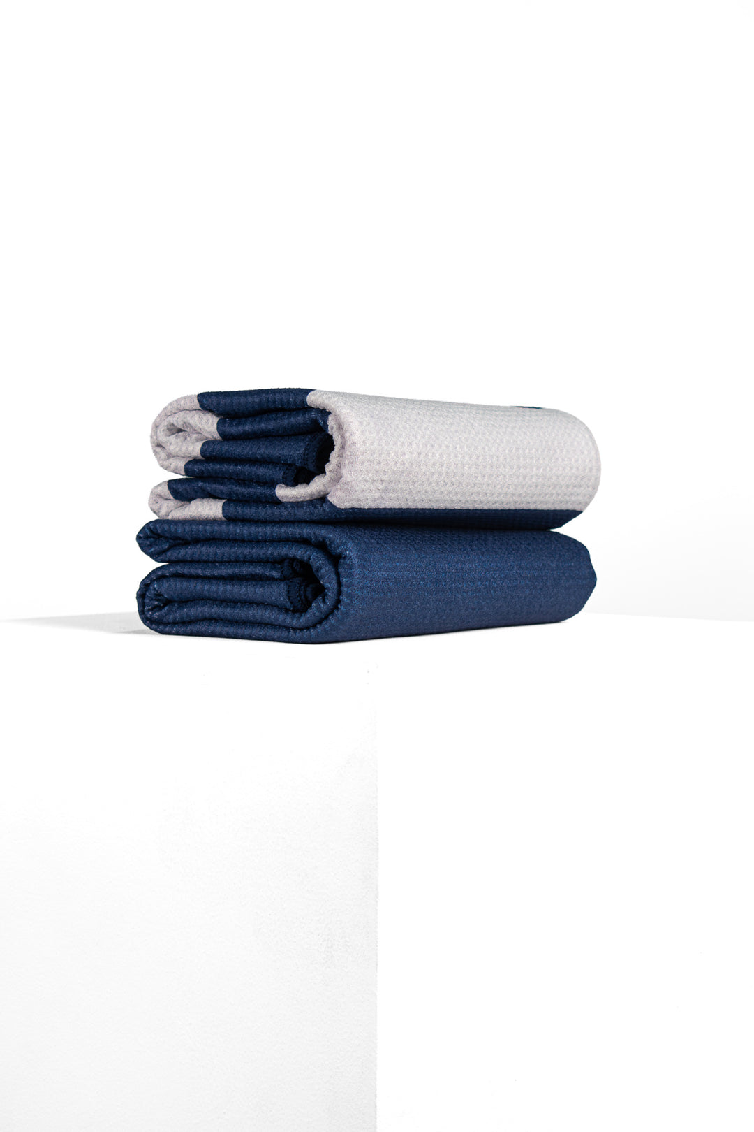 Blouberg Navy Waffle Towel