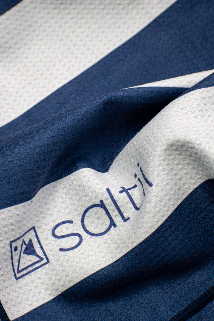 Blouberg Navy Waffle Towel