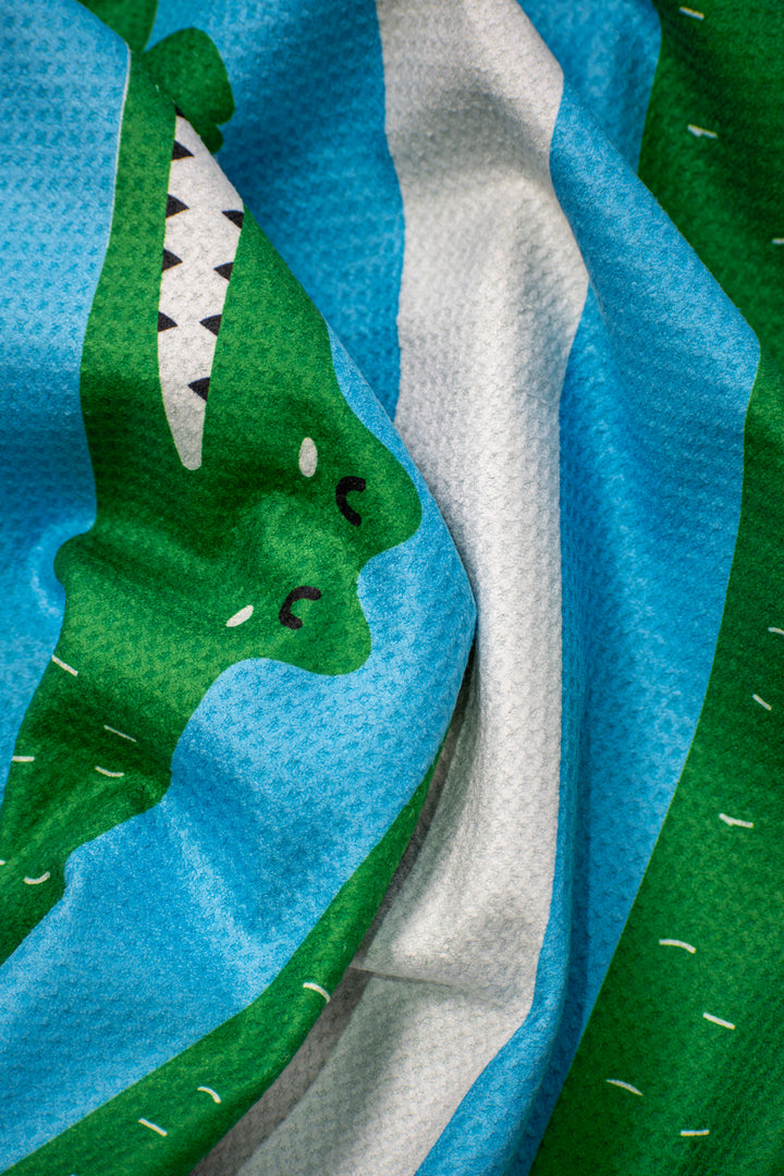 Croc Creek Waffle Towel
