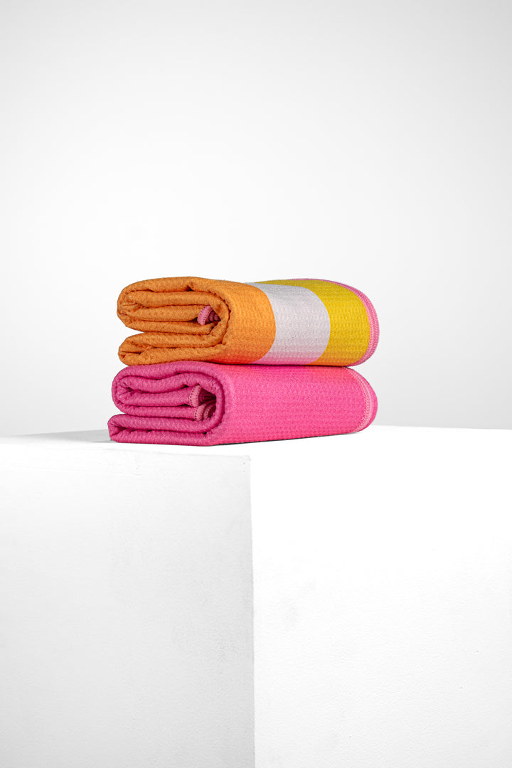 Rainbow Girls Waffle Towel