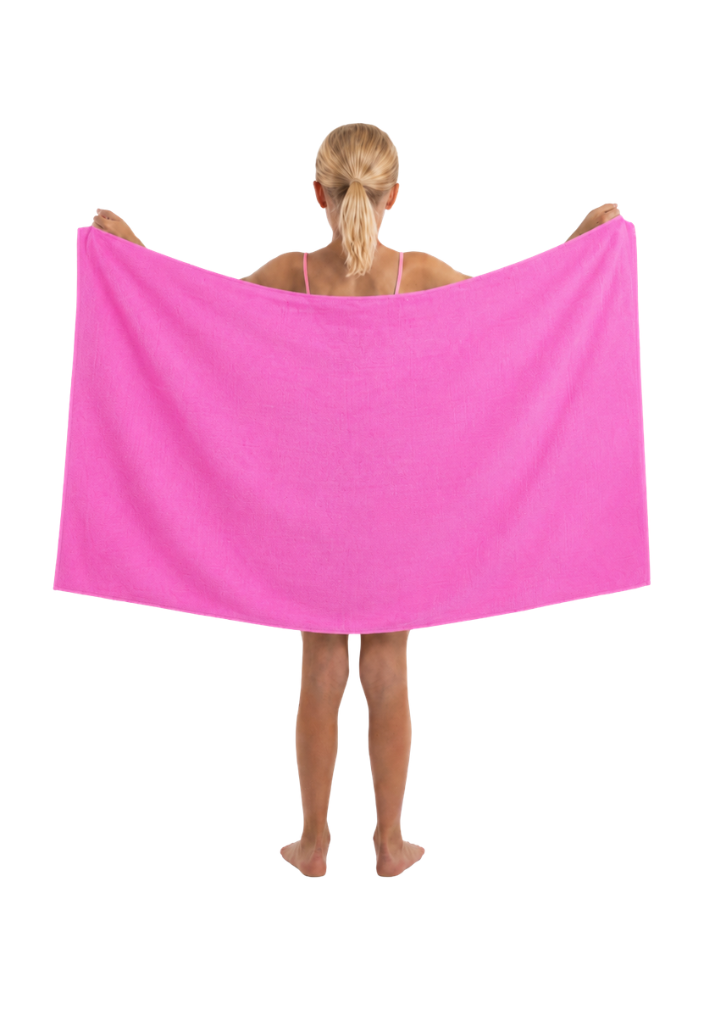 Rainbow Girls Waffle Towel